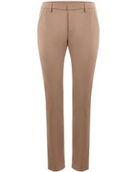 Dondup - Slim-Fit Flannel Pants - Lyst