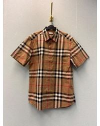 Burberry - Plaid Shirt - Lyst