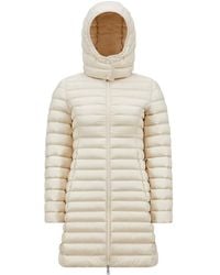 Moncler - Igelong Hooded Long Down Jacket - Lyst