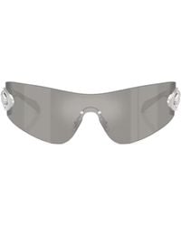 Versace - Logo Sunglasses - Lyst