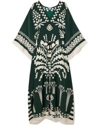 Eres - Printed Silk Dress - Lyst
