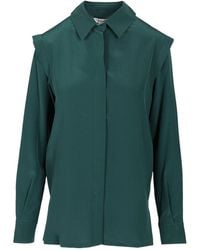 Max Mara - Crêpe De Chine Shirt - Lyst