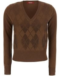 Max Mara - Sweater Mstliuti Wool And Cashmere Tops - Lyst