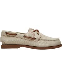 Timberland - Textured Boat Shoes - Lyst