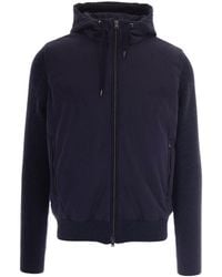 Herno - Drawstring Hoodie - Lyst