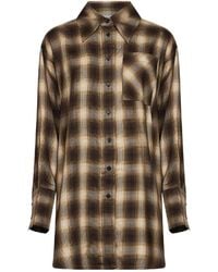 Co. - Long-Sleeved Plaid Shirt - Lyst