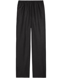 Rohe - Relaxed Straight-Leg Wool Trousers - Lyst