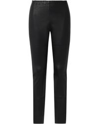 Stouls - Leather Skinny Pants - Lyst