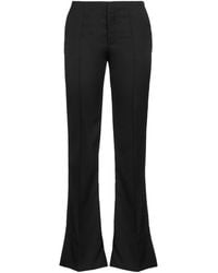 Chloé - Plain Colour Flared Trouser - Lyst
