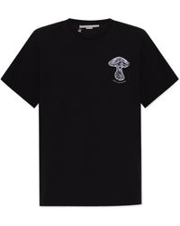 Stella McCartney - T-Shirt With Round Neck And Short Sleeves - Lyst