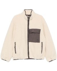 Maison Kitsuné - Maison Kitsuné Bouclette Fleece Zip Jacket - Lyst
