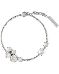 Givenchy - Crystal Pearl Bracelet - Lyst