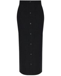 Issey Miyake - Like Torso Like Shirt Buttoned Skirt - Lyst