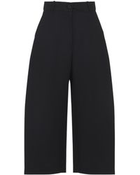 Studio Nicholson - Chalcos Wide Cropped Pants - Lyst