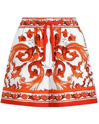 Dolce & Gabbana - Drawstring Shorts - Lyst