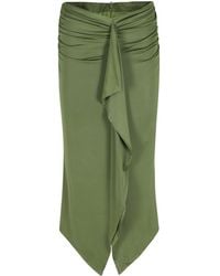 Essentiel Antwerp - Janedoe Draped Jersey Skirt - Lyst