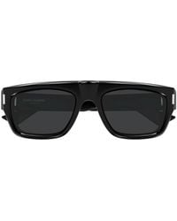 Saint Laurent - Eyewear Pilot-Frame Sunglasses - Lyst