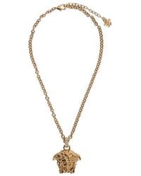 Versace - La Medusa Pendant Necklace - Lyst