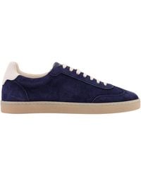 Brunello Cucinelli - Low Top Lace-Up Sneakers - Lyst