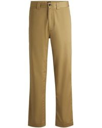 BOSS - Belt Loops Slacks - Lyst