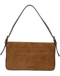 STAUD - Harlow Foldover Top Shoulder Bag - Lyst