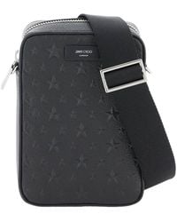 Jimmy Choo - Kimi Leather Messenger Bag - Lyst