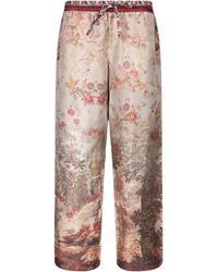 Pierre Louis Mascia - Elastic Waist Casual Pants - Lyst