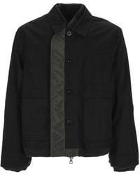Sacai - Reversible Zip-Fastening Jacket - Lyst
