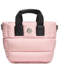 Moncler - Caradoc Water-Repellent Micro Tote Bag - Lyst