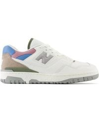 New Balance - 550 Round-Toe Lace-Up Sneakers - Lyst