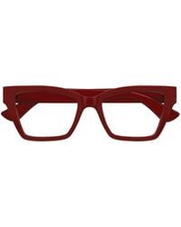 Gucci - Eyewear Square Frame Glasses - Lyst