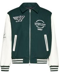 Represent - Panelled Bomber Jacket - Lyst