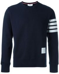 Thom Browne - Classic Loopback 4-Bar Sweatshirt - Lyst