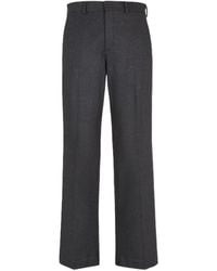 Fendi - Straight-Leg Tailored Cut Trousers - Lyst