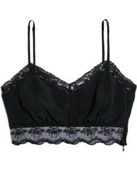 Simone Rocha - Lace-Trim Negligee Bralette - Lyst
