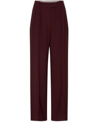 The Row - High-Waisted Casual Pants - Lyst