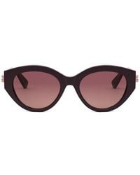 BVLGARI - Cat-Eye Sunglasses - Lyst