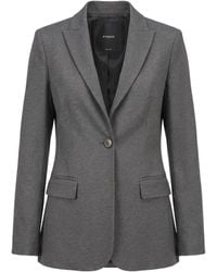 Pinko - Peak-Lapel Single-Breasted Blazer - Lyst