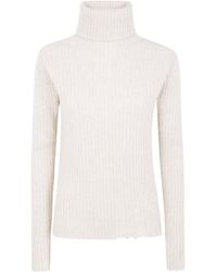 Uma Wang - Turtleneck Ribbed Sweater - Lyst