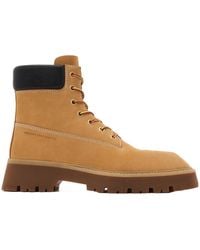 Alexander Wang - Throttle Lace-Up Ankle Boots - Lyst