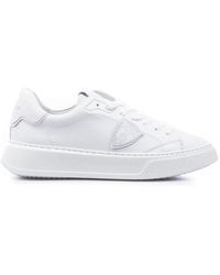 Philippe Model - Side Logo-Patch Sneakers - Lyst