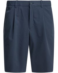 Herno - Pleat Detailed Shorts - Lyst