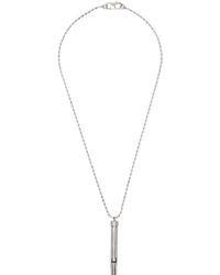 MM6 by Maison Margiela - Pendant Necklace - Lyst
