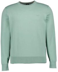 BOSS - Embroidered Sweatshirt - Lyst