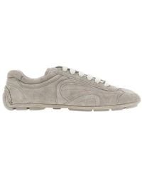 Prada - Montecarlo Re-Edition 2005 Suede Sneakers - Lyst
