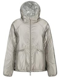 Herno - Laminar Metallic Hooded Jacket - Lyst