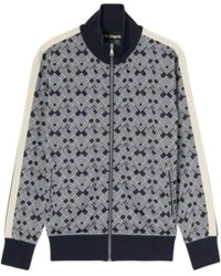 Palm Angels - Monogram High Neck Track Jacket - Lyst