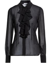 Ganni - Shirt Recycled Polyester - Lyst