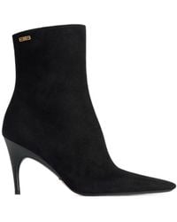 Balenciaga - Duchesse Heeled Ankle Boots - Lyst