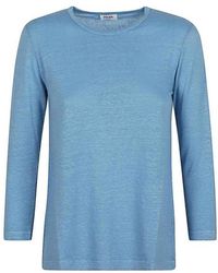 Baserange - Plain Jersey Long-Sleeved T-Shirt - Lyst